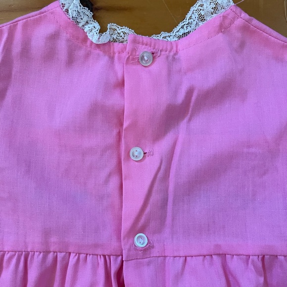 Vintage Polly Flinders girls dress with hand smocking - Picture 4 of 5